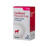 [PROMO] TRATAMENT INSUFICIENTA CARDIACA CAINI CARDISURE 5 MG*100 TB PALATABILE 3 CUTII + 1 FRONTLINE COMBO XL CUTIE*3PIP GRATIS