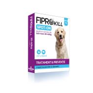 [PROMO] ANTIPARAZITAR EXTERN PENTRU CAINE 20-40 KG FIPROKILL DOG "L" 268MG SPOT-ON 3PIP/CUT 5 CUT+1 GRATIS