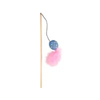 JUCARIE PENTRU PISICI FLAMINGO UNDITA CU MINGE WINNY 40CM