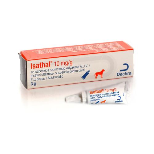 TRATAMENT INFECTII OCULARE ISATHAL 10MG/G (PICATURI OFTALMICE 3G)