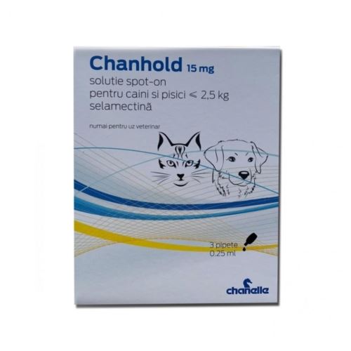 CHANHOLD 6% 15 MG <2,5 KG*3 PIP