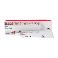 [PROMO] TRATAMENT DERMATITA CAINI ISADERM GEL 5MG/G+1MG/G 2 TUBURI CU -10% DISCOUNT