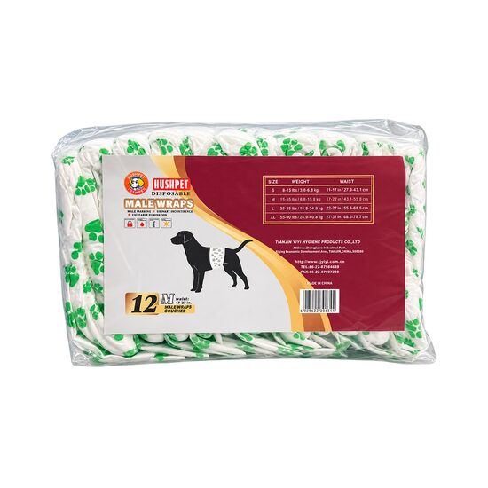 [PROMO] HUSHPET SCUTECE CAINI MASCULI M (7-16KG/43-56CM) -10% DISCOUNT DE LANSARE