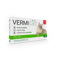 ANTIPARAZITAR INTERN PENTRU PISICI VERMICAT 24TB/CUT