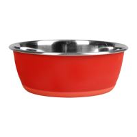 CASTRON PENTRU CAINI TOBIAS INSCRIPTIONABIL CU CRETA FLAMINGO RED L  15CMx950ML