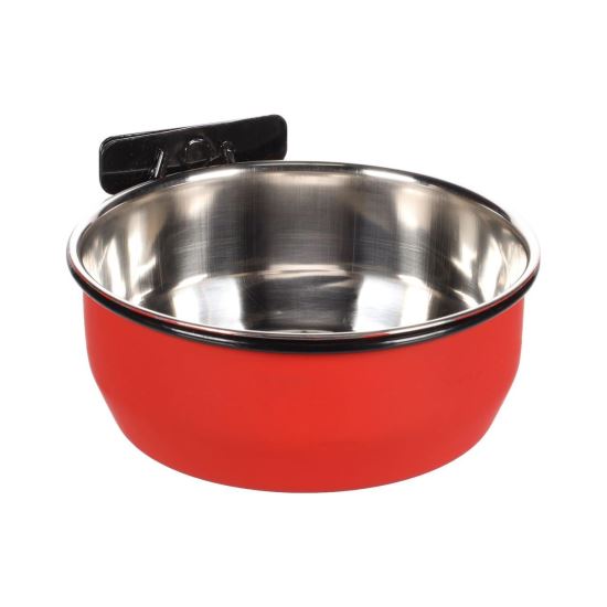 BOL DIN INOX PENTRU ROZATOARE FLAMINGO AVARO RED L CU SURUB DE PRINDERE 15CMx880ML