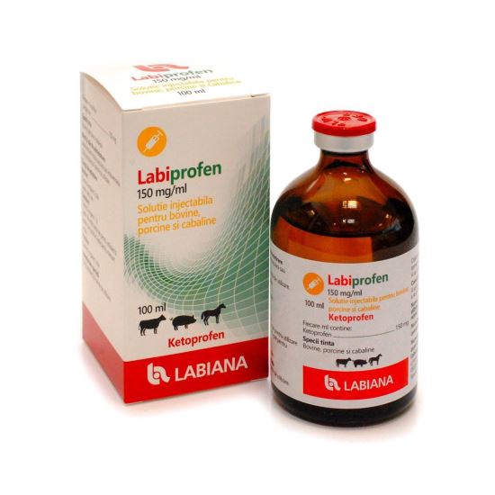[PROMO] LABIPROFEN 150MG/ML 100ML (KETOPROFEN) 2 FLACOANE CU -10% DISCOUNT