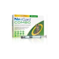 ANTIPARAZITAR INTERN SI EXTERN PENTRU PISICI NEXGARD COMBO L 2,5-7,5 KG (3 PIP/CUT)