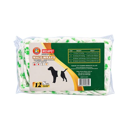 [PROMO] HUSHPET SCUTECE CAINI MASCULI S (4-7KG/28-43CM) -10% DISCOUNT DE LANSARE