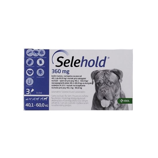 [PROMO] ANTIPARAZITAR PENTRU CAINI SELEHOLD 360 MG(40,1-60 KG) 3*3 ML - 1 CUTIE +1 GRATIS