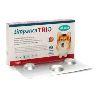 [PROMO] ANTIPARAZITAR INTERN SI EXTERN SIMPARICA TRIO 24 MG (10,1-20 KG)*3 TB 1 CUTIE CU -5% DISCOUNT
