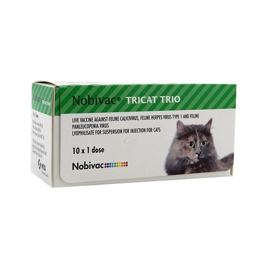 [PROMO] NOBIVAC TRICAT TRIO 10 DOZE CU -10% DISCOUNT
