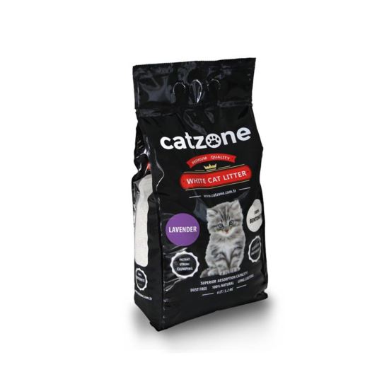 [PROMO] CATZONE CLUMPING NISIP SUPER PREMIUM LAVANDA 6L/5KG 20+5 GRATIS