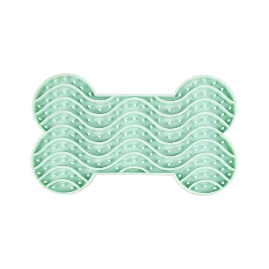 HRANITOARE INTERACTIVA FLAMINGO LICK PAD YUMMEE MINT GREEN S 15x8,6x1,9 CM