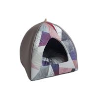 CULCUS TEXTIL PENTRU CAINI SI PISICI IGLU VEGA S GEO VIOLA 36x36x36 CM
