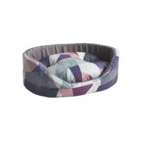CULCUS TEXTIL PENTRU CAINI SI PISICI TAURUS 2 GEO VIOLA 38x54x18 CM