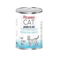HRANA UMEDA PENTRU PISICI FIGARO CAT PESTE IN SOS CONSERVA 415G