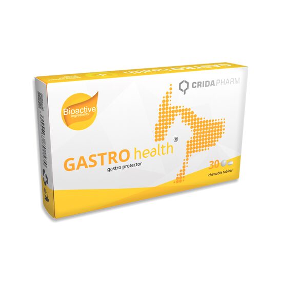 PROTECTOR GASTRIC PENTRU CAINI SI PISICI GASTRO HEALTH 30 COMPRIMATE MASTICABILE 