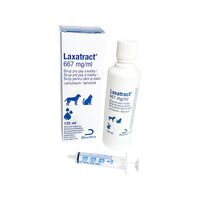 TRATAMENTUL CONSTIPATIEI LA CAINI SI PISICI SOLUTIE ORALA LAXATRACT (LACTULOZA)  667MG/ML 125 ML