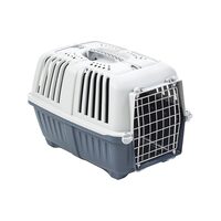 CUSCA TRANSPORT PENTRU CAINI SI PISICI MPS PRATIKO 1 METAL DARK BLUE 48x31x33(h)cm