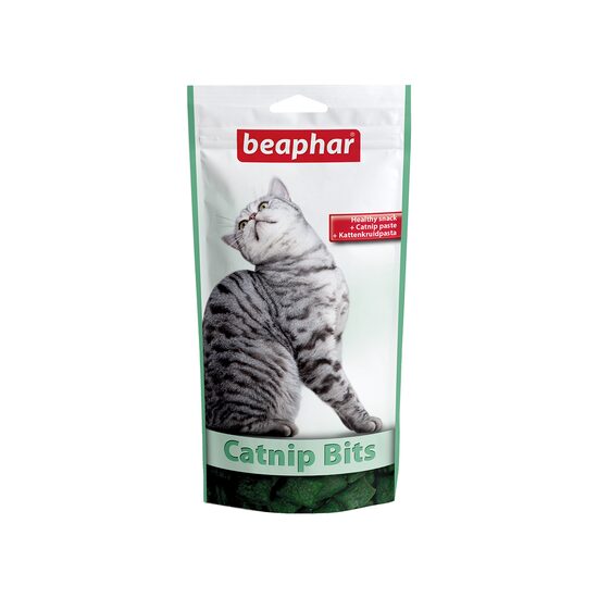 RECOMPENSE PENTRU PISICI SNACK PERNUTE CU IARBA MATEI BEAPHAR 35G