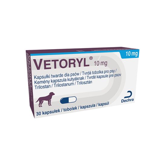 [PROMO] TRATAMENT HIPERADRENOCORTICISM LA CAINI VETORYL 10MG (30TB/CUT) 5 CUTII CU -10% DISCOUNT