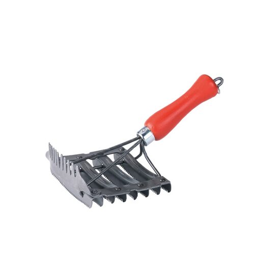 TESALA DIN METAL CU DINTI MARUNTI (8 RANDURI) KERBL 12x12.5CM