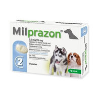 MILPRAZON 2,5MG/25MG 4TB