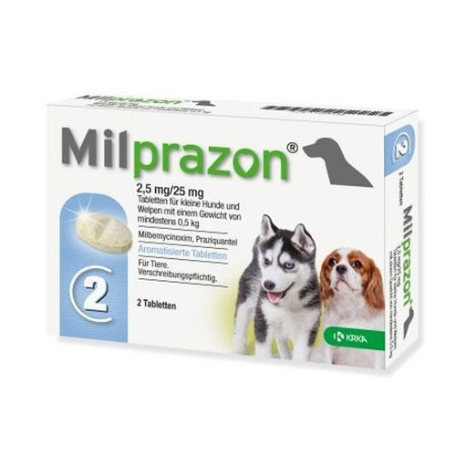 MILPRAZON 2,5MG/25MG 4TB