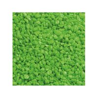 NISIP PENTRU ACVARIU FLAMINGO VERDE NEON 1KG 4-7MM
