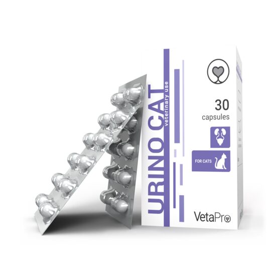 VETAPRO URINO CAT 30CAPS/CUT SUPORT URINAR PISICI