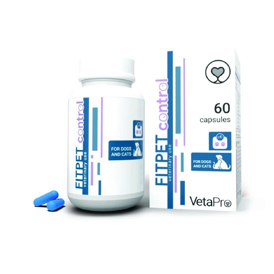 VETAPRO FITPET CONTROL 60CAPS/CUT CONTROLUL GREUTATII CAINI SI PISICI