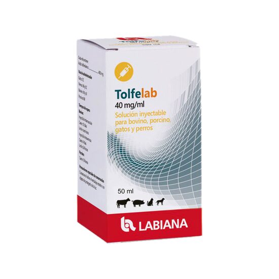 ANTIINFLAMATOR INJECTABIL PENTRU BOVINE/PORCI/PISICI/CAINI TOLFELAB 50ML