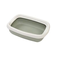 LITIERA PENTRU PISICI MPS BETA MAXI LIGHT GREEN 49x39x13(h)cm