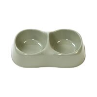 CASTRON DIN PLASTIC PENTRU CAINI SI PISICI MPS MAYA DUBLU L LIGHT GREEN