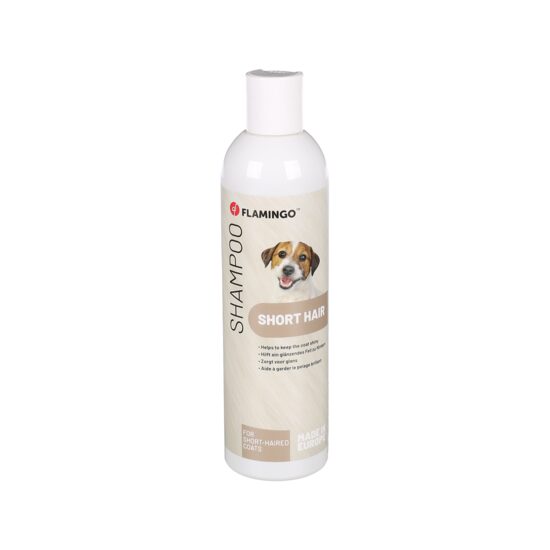 SAMPON PENTRU CAINI CU BLANA SCURTA FLAMINGO 300ML