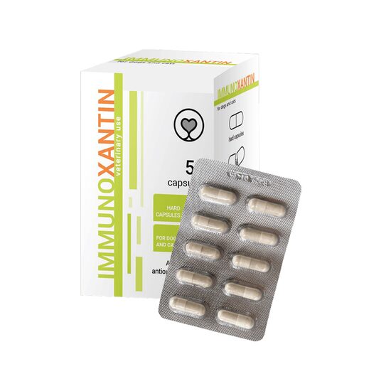 VETAPRO IMMUNOXANTIN 50CAPS/CUT SUPORT IMUNITAR CAINI SI PISICI