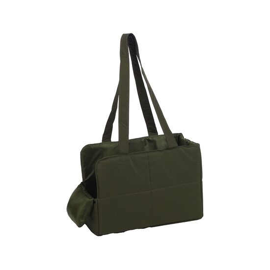 GEANTA TRANSPORT CAINI & PISICI PREMIUM KAKI 43x20x27CM