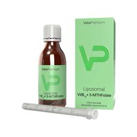 VETAPRO LIPOSOMAL VITAMINA B12+B9 SUPLIMENT CAINI SI PISICI 120ML