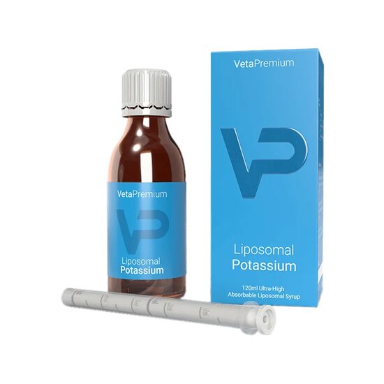VETAPRO LIPOSOMAL POTASSIUM SUPLIMENT CAINI SI PISICI 120ML