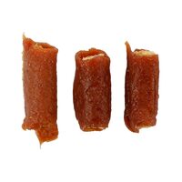 FLAMINGO RECOMPENSE PENTRU CAINI SNACK DOG HAPKI TIP TIGARA CU PUI SI OREZ 400G