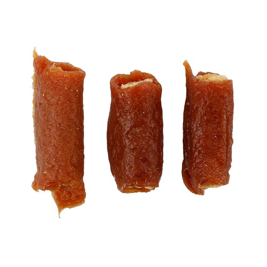 FLAMINGO RECOMPENSE PENTRU CAINI SNACK DOG HAPKI TIP TIGARA CU PUI SI OREZ 400G