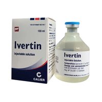 IVERTIN 10MG/ML ANTIPARAZITAR INTERN BOVINE, OI SI PORCI 100ML