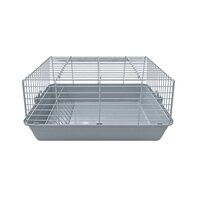 CUSCA PENTRU IEPURI R1 GREY 59x35.5x31.5(h)cm