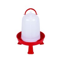 HRANITOARE ECO PENTRU PASARI GAUN RED 5L CU PICIOARE