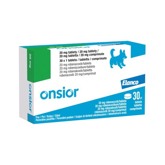 [PROMO] ONSIOR 20MG ANTIINFLAMATOARE CAINI (30TABLETE) 3 CUTII CU -10% DISCOUNT + 1 MITEX 20ML GRATIS