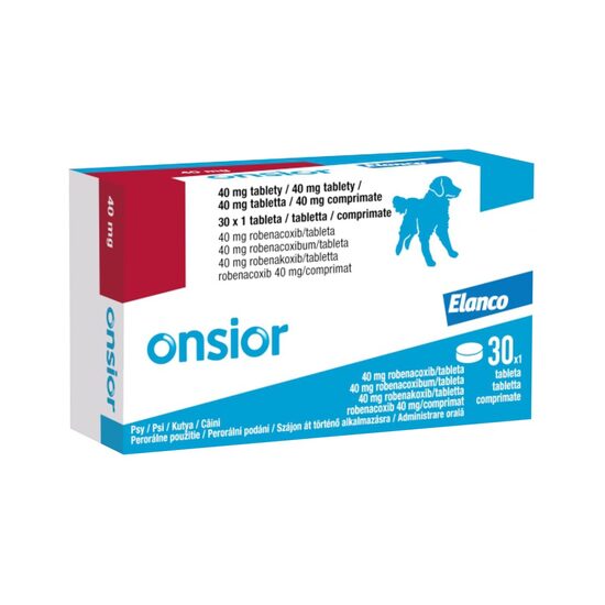 [PROMO] ONSIOR 40MG ANTIINFLAMATOARE CAINI (30TABLETE) 3 CUTII CU -10% DISCOUNT + 1 MITEX 20ML GRATIS