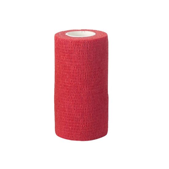 BANDAJ AUTOADEZIV ELASTIC KERBL ROSU 10CMx4.5M