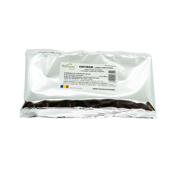 ANTIBACTERIAN ERITROM PULBERE HIDROSOLUBILA 100 G