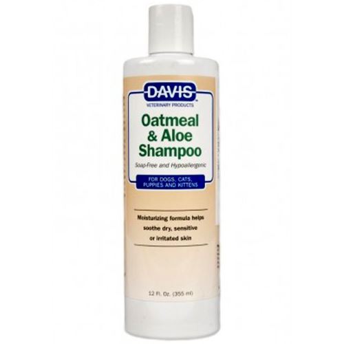 DAVIS SAMPON PENTRU CAINI SI PISICI OATMEAL&ALOE 355ML